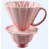 PORCELAIN FILTER CUP (4 - CUP) - PINK - HERO # HE-FC4PO-PK