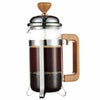 350ML FRENCH PRESS WOOD HANDLE - HERO # HE-FP350WH