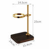 YELLOW COPPER STAND W/WOOD BASE (S) - COPPER - HERO # HE-STAND25-S