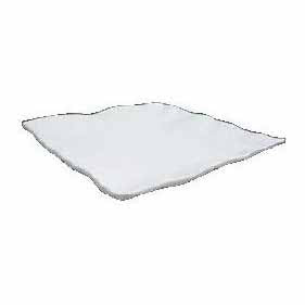 NAMI 14" SQUARE PLATTER - IVORY - EFAY # 112214IV