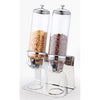TWO 4L CEREAL DISPENSER - STAINLESS STEEL - SUNNEX # U13-1200