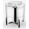 VERONA 10L SOUP PAIL WITH STAND - STAINLESS STEEL - SUNNEX # W10-2011