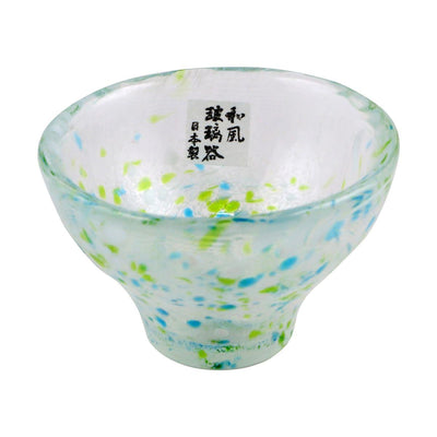 HANDCRAFTED IN JAPAN - Sake Glass (Green)