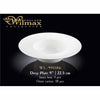 22.5 CM DEEP PLATE - WHITE - WILMAX # WL-991186