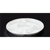 25.5 CM DIVIDED ROUND PLATE - WHITE - WILMAX # WL-992019