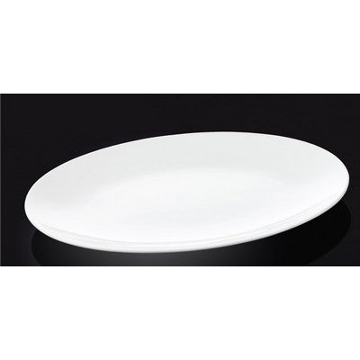 36 CM OVAL PLATTER - WHITE - WILMAX # WL-992023