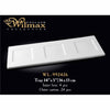36 CM X 13CM TRAY - WHITE - WILMAX # WL-992426
