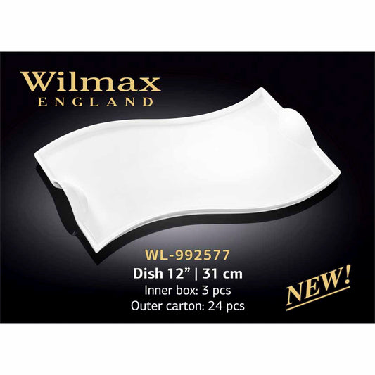 12" DISH - WHITE - WILMAX # WL-992577