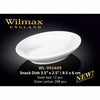 8.5 X 6CM SNACK DISH - WHITE - WILMAX # WL-992609