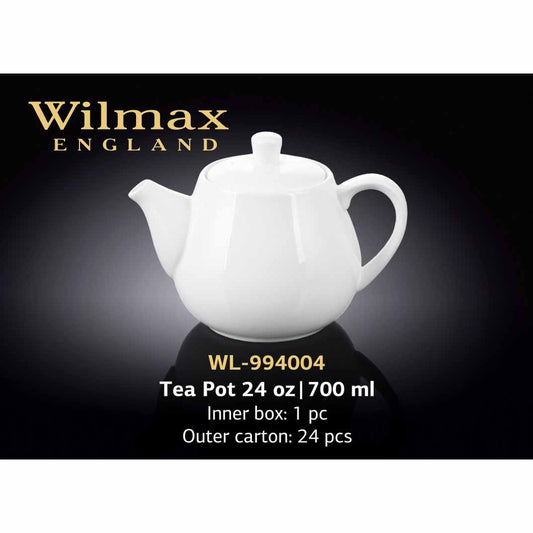 TEAPOT - WHITE - WILMAX # WL-994004