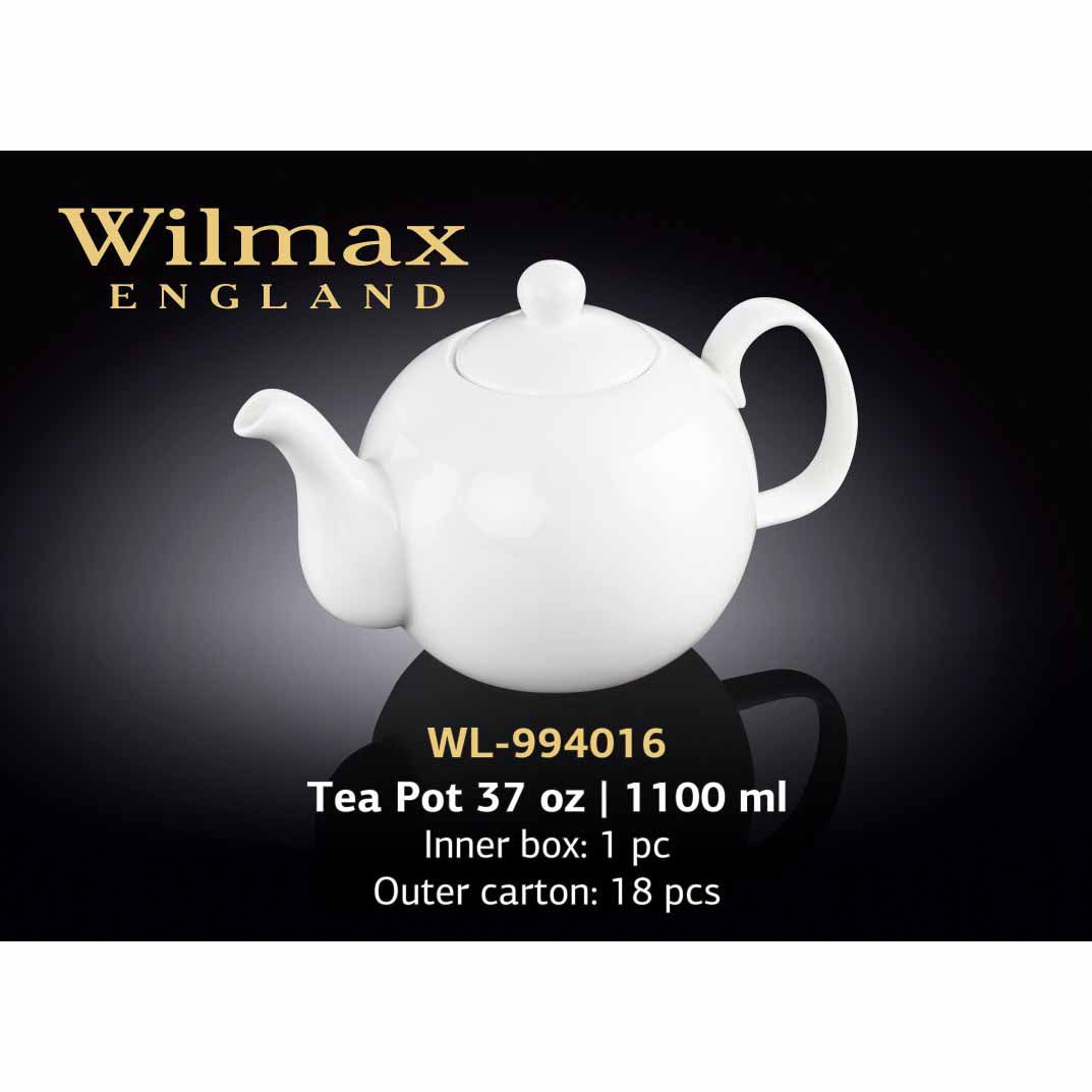 TEAPOT - WHITE - WILMAX # WL-994016