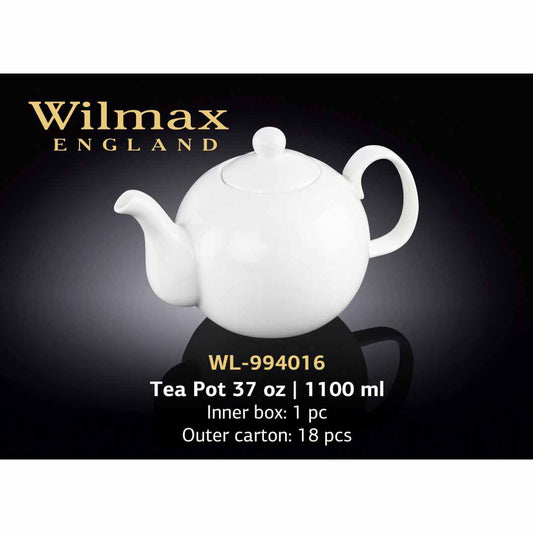 TEAPOT - WHITE - WILMAX # WL-994016