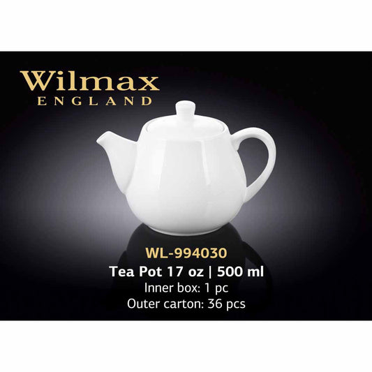 TEAPOT - WHITE - WILMAX # WL-994030
