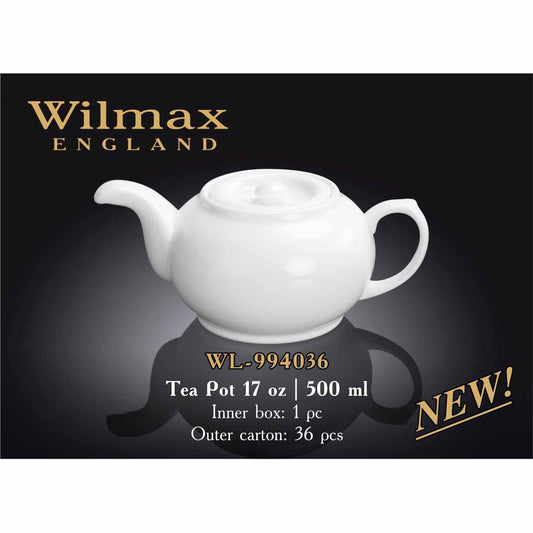 TEAPOT - WHITE - WILMAX # WL-994036