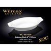 8" | 20 CM BAKING DISH - WHITE - WILMAX # WL-997008
