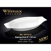 8" | 20 CM BAKING DISH - WHITE - WILMAX # WL-997010