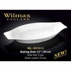 12" | 30 CM BAKING DISH - WHITE - WILMAX # WL-997012
