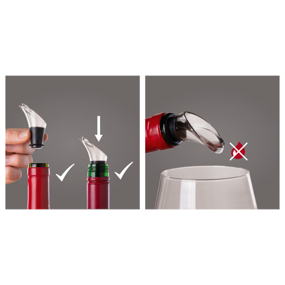 WINE SET ELEGANT (5 PCS) BOX - VACU VIN #3890660