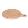 SAPELE ROUND CHOPPING BOARD (W/HANDLE) - BROWN - WOODWARE # YG30020020S