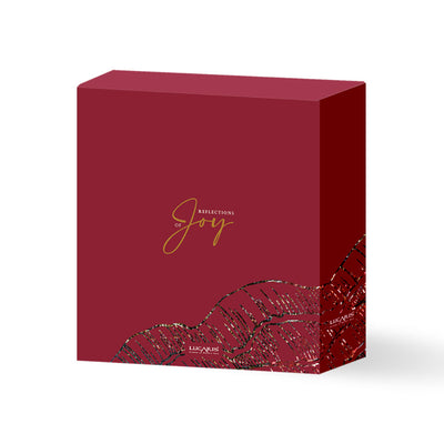 JOVIAL TOAST SET HONGKONG HIP BORDEAUX 770 ML & SERENE LONG DRINK 400 ML SET OF 4