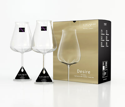2022 Valentine's Romantic Memorable Gifts: Desire Robust Red Glasses 2pc + WINE SAVER PUMP WITH 2 VACUUM BOTTLE STOPPERS