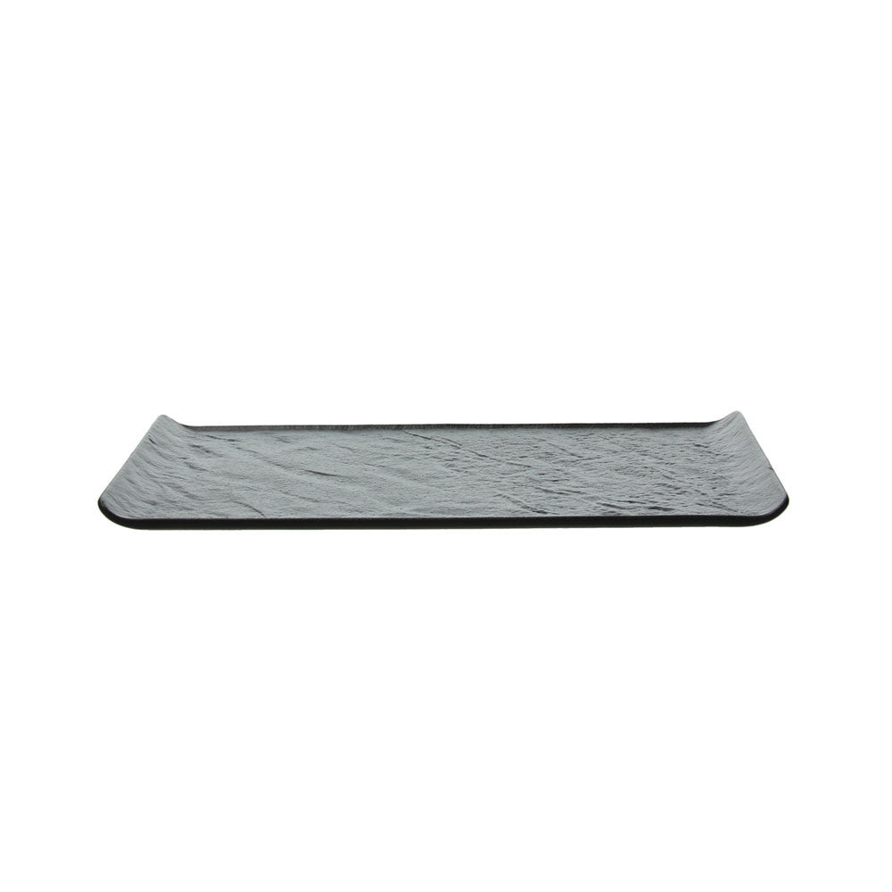 29.5X15CM RECT PLATE - VULCANIA BLACK - TOGNANA # VU034290779